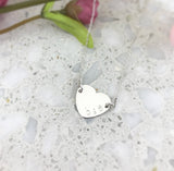 Initial Heart Connector Necklace