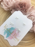 Beautiful Bow Mother Daughter Earrings Set