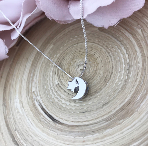 Starry Moon Necklace