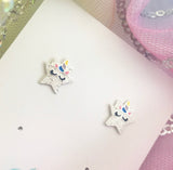 Sleepy Star Unicorn Earrings