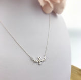 Crystal Cross Connector Necklace
