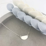Half Moon Connector Necklace