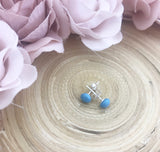 Pearl Earrings - Turquoise